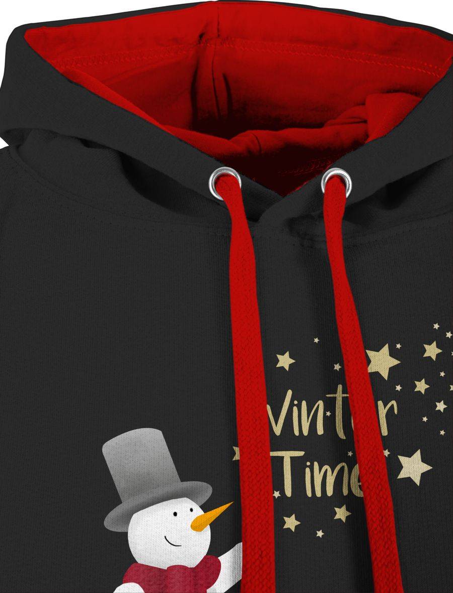 Shirtracer Schneemann Winterzeit: T-Shirt Rucksack Shirtracer