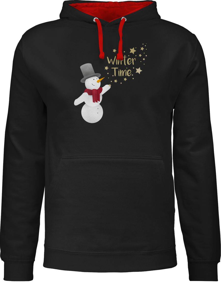 Shirtracer Schneemann Winterzeit: T-Shirt Rucksack Shirtracer