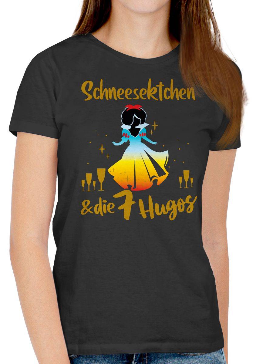 Shirtracer Schneesektchen & Die 7 Hugos - Bunt: T-Shirt Rucksack Shirtracer