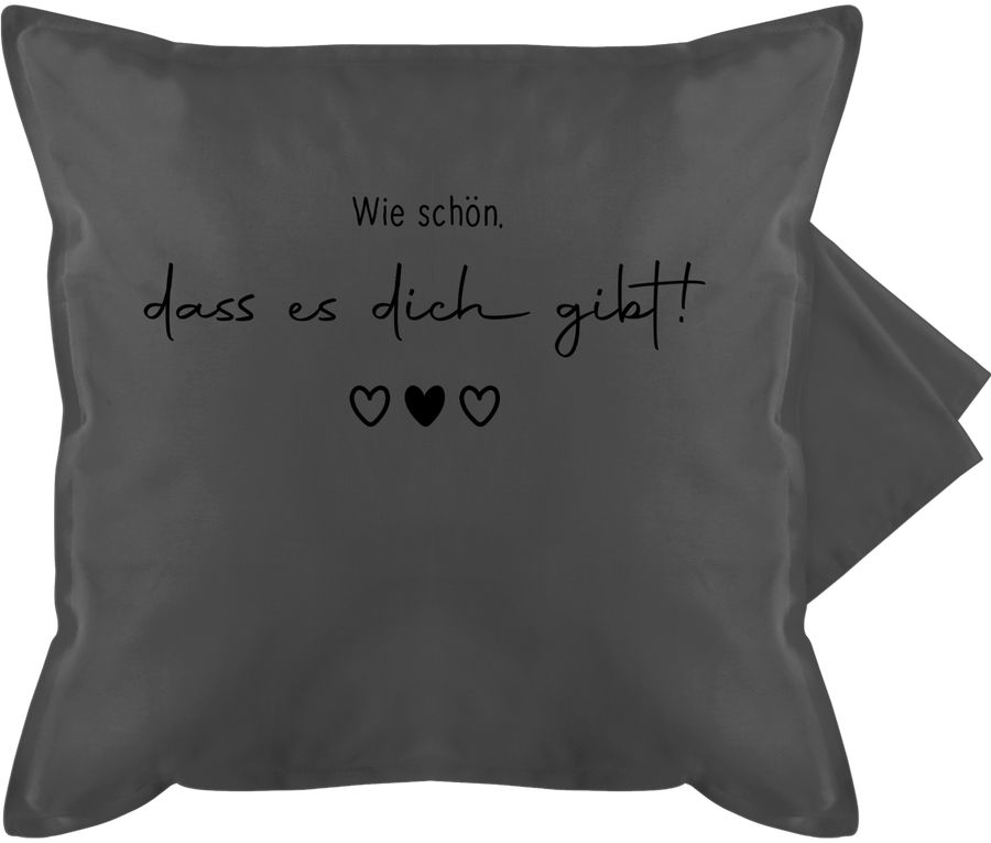 Shirtracer Schön dass es Dich gibt - Schöne Geschenke Beste Freundin Besten Freund Partner Shirtracer