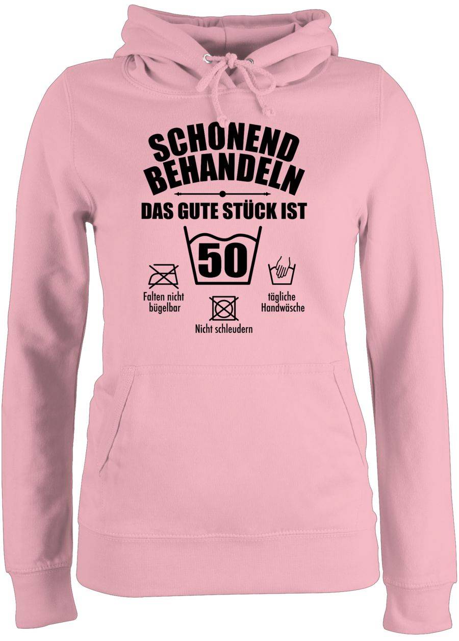 Shirtracer Schonend behandeln das gute Stück ist fünfzig - schwarz Shirts & Mehr Shirtracer