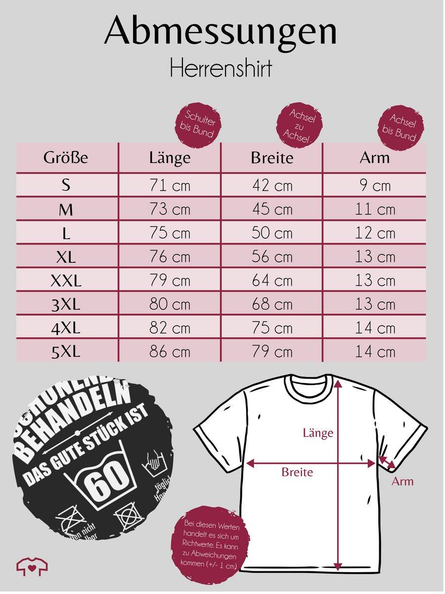 Shirtracer Schonend Behandeln Das Gute Stück Ist Sechzig - Weiß Shirts & Mehr Shirtracer
