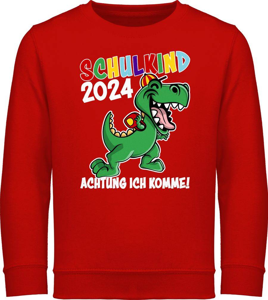 Shirtracer Schulkind 2024 Dino Dinosaurier Shirts & Mehr Shirtracer
