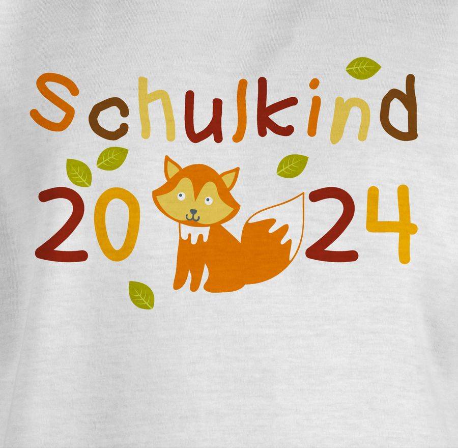 Shirtracer Schulkind 2024 Fuchs: Tshirt Gym Bag Shirtracer