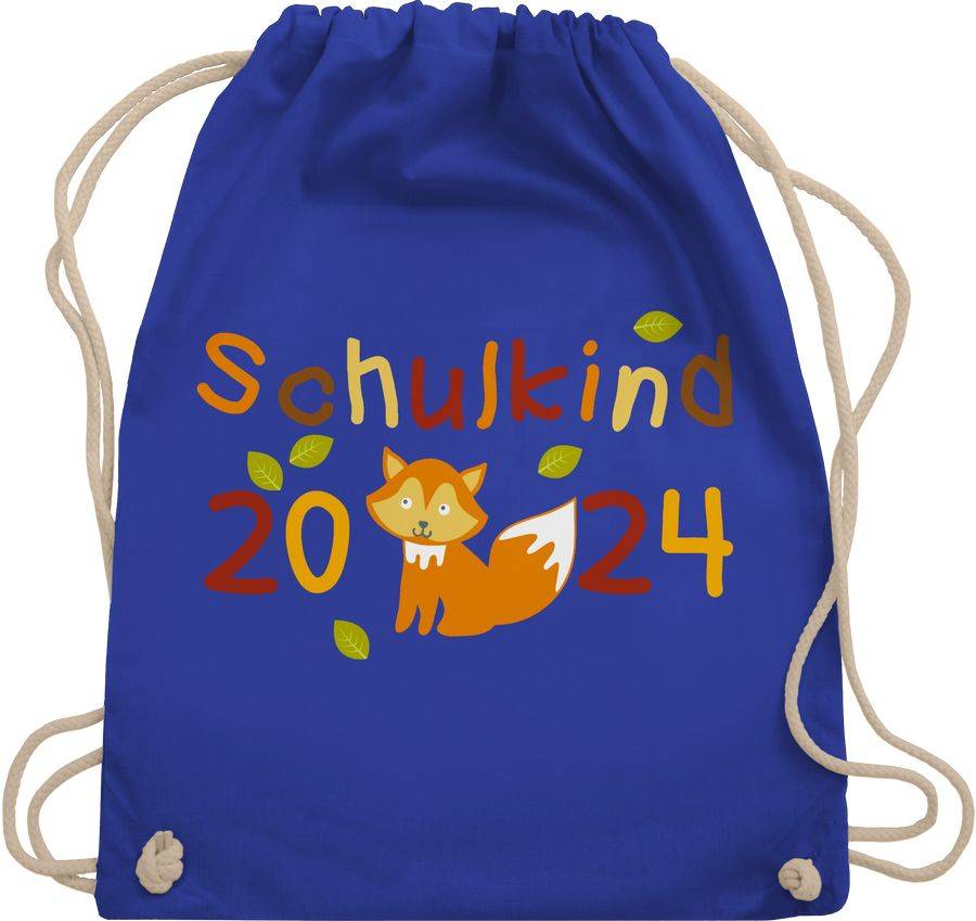 Shirtracer Schulkind 2024 Fuchs: Tshirt Gym Bag Shirtracer