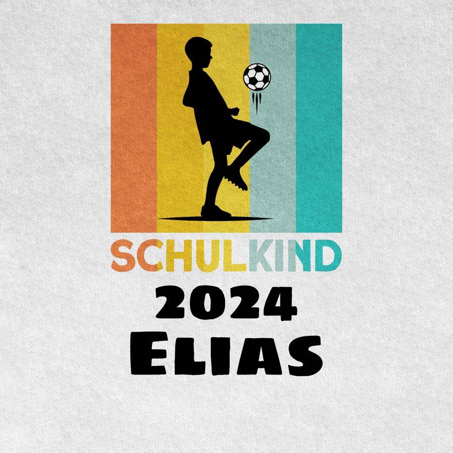 Shirtracer Schulkind 2024 Fußball: T-Shirt Gym Bag Shirtracer