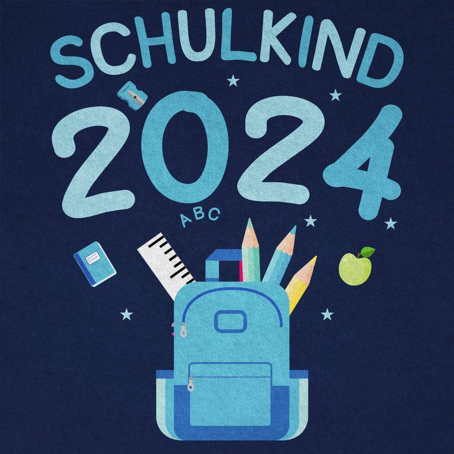 Shirtracer Schulkind 2024 I: Tshirt Gym Bag Shirtracer