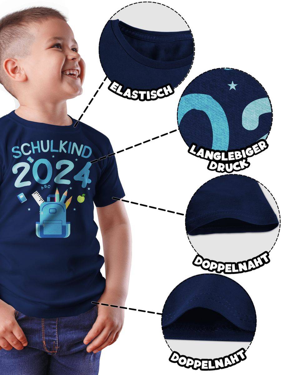 Shirtracer Schulkind 2024 I: Tshirt Gym Bag Shirtracer