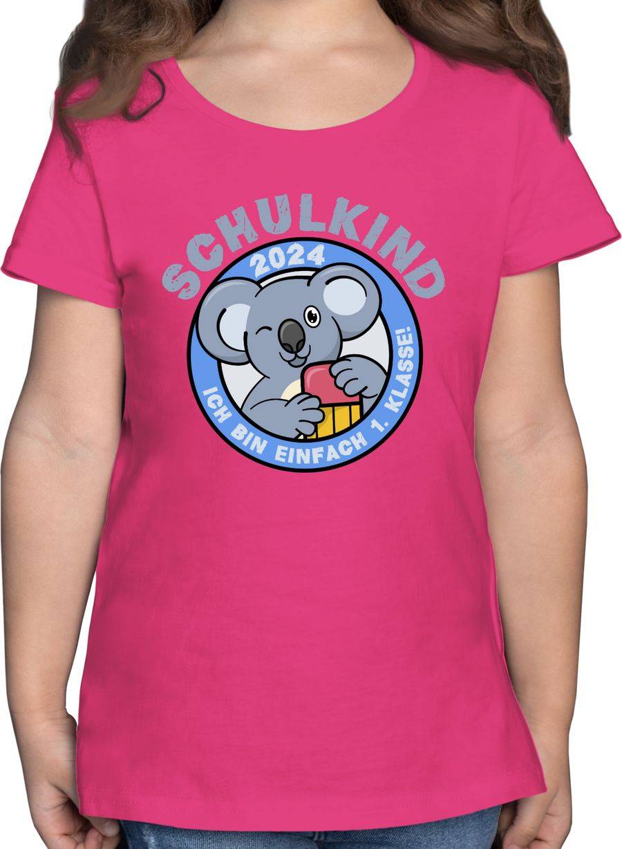 Shirtracer Schulkind 2024 Ich bin einfach 1. Klasse Koala Shirts & Mehr Shirtracer