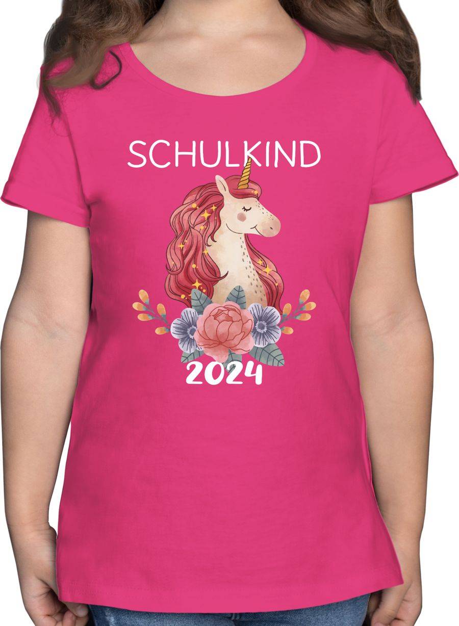 Shirtracer Schulkind 2024 mit Einhorn Shirts & Mehr Shirtracer