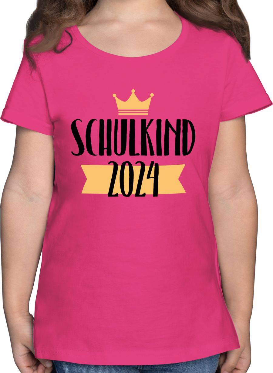 Shirtracer Schulkind 2024 Mit Krone Shirts & Mehr Shirtracer