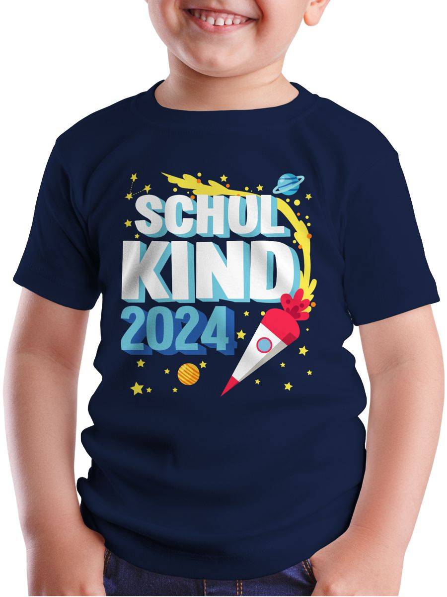 Shirtracer Schulkind 2024 - Rakete Shirts & Mehr Shirtracer