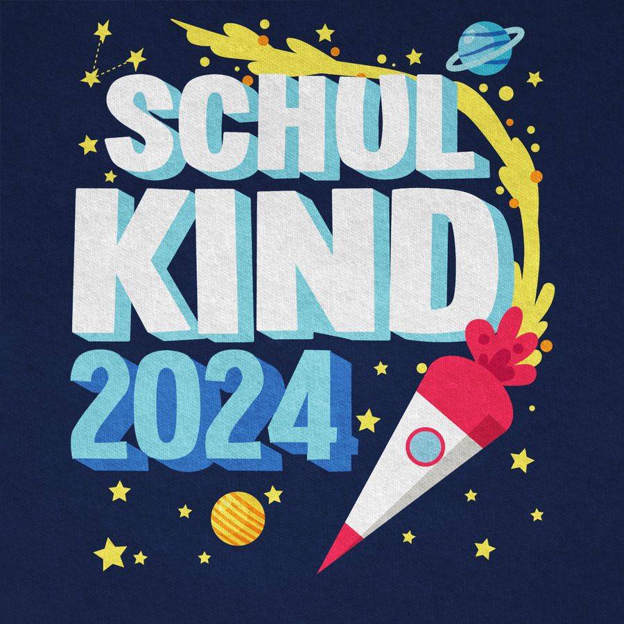 Shirtracer Schulkind 2024 - Rakete Shirts & Mehr Shirtracer