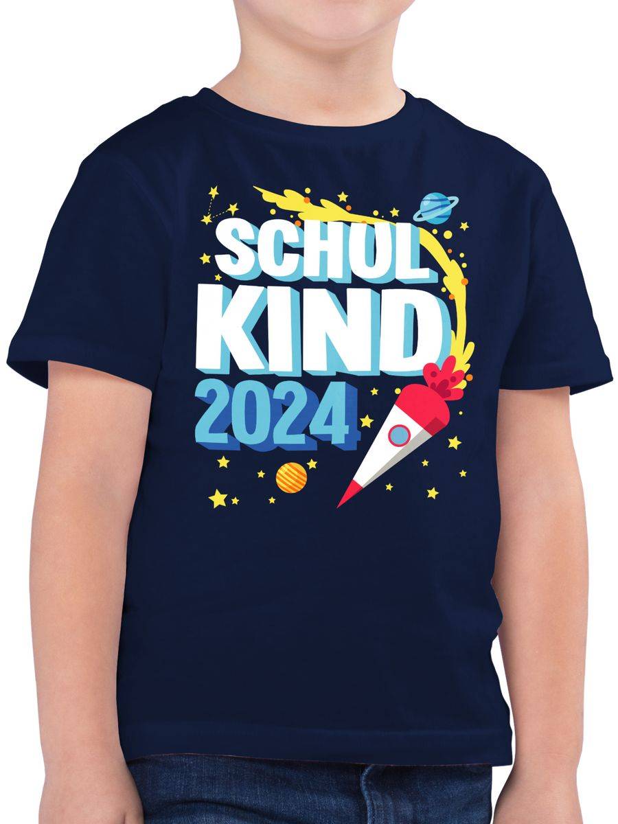 Shirtracer Schulkind 2024 - Rakete Shirts & Mehr Shirtracer