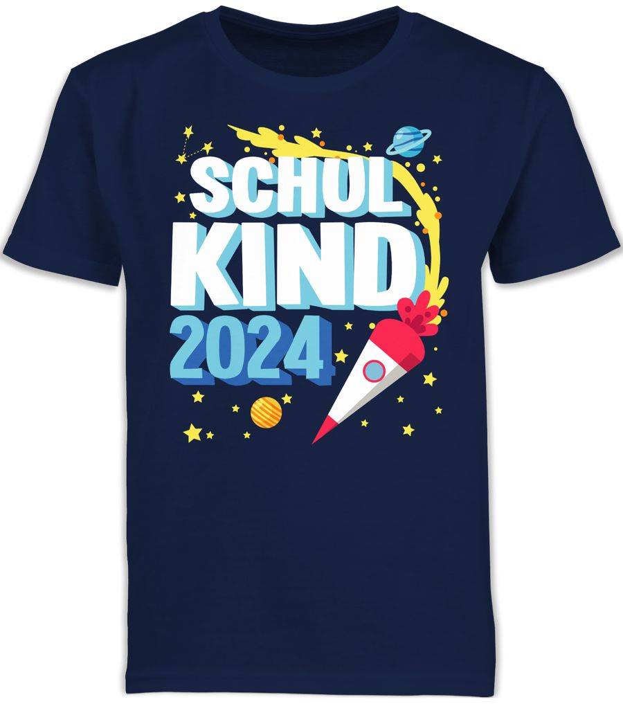 Shirtracer Schulkind 2024 - Rakete Shirts & Mehr Shirtracer