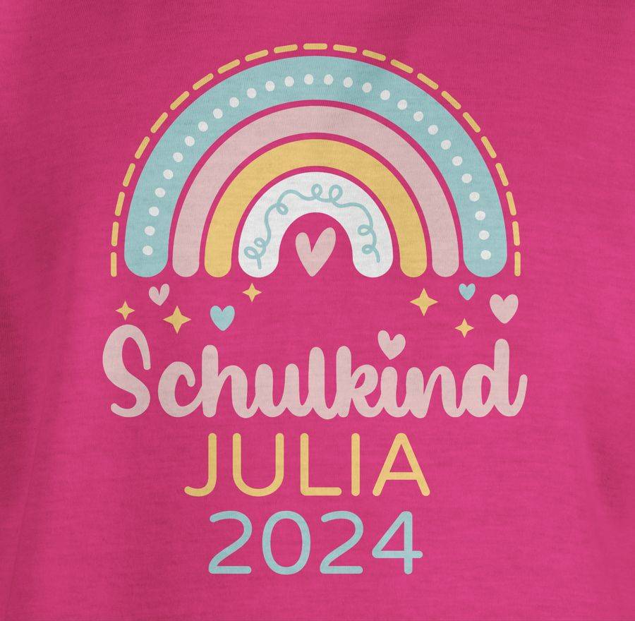 Shirtracer Schulkind 2024 Regenbogen Shirts & Mehr Shirtracer