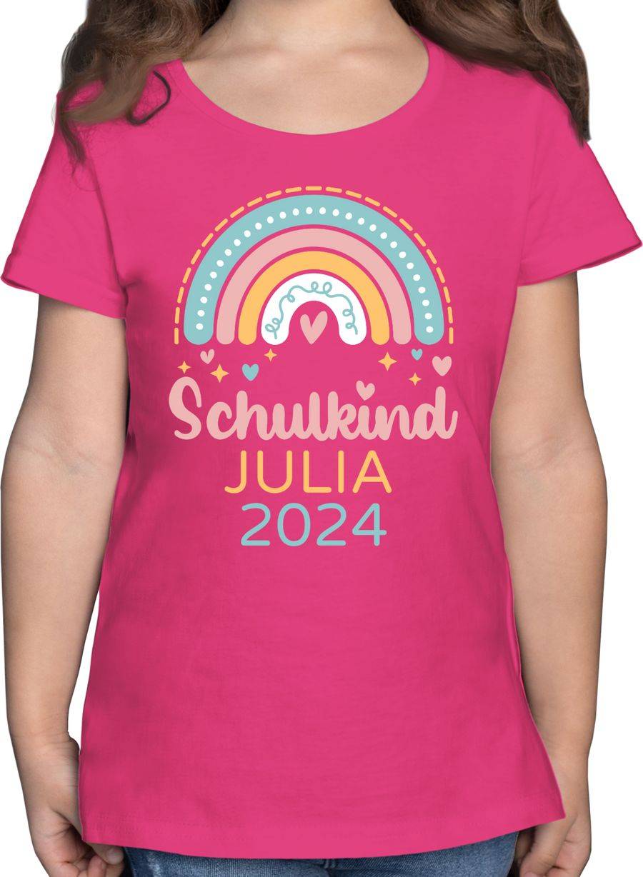 Shirtracer Schulkind 2024 Regenbogen Shirts & Mehr Shirtracer
