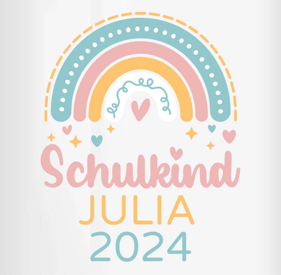 Shirtracer Schulkind 2024 Regenbogen Shirts & Mehr Shirtracer