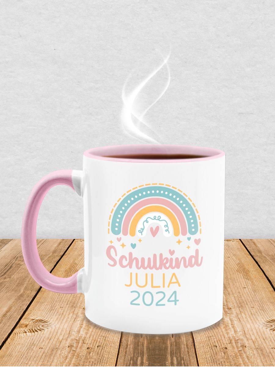 Shirtracer Schulkind 2024 Regenbogen Shirts & Mehr Shirtracer