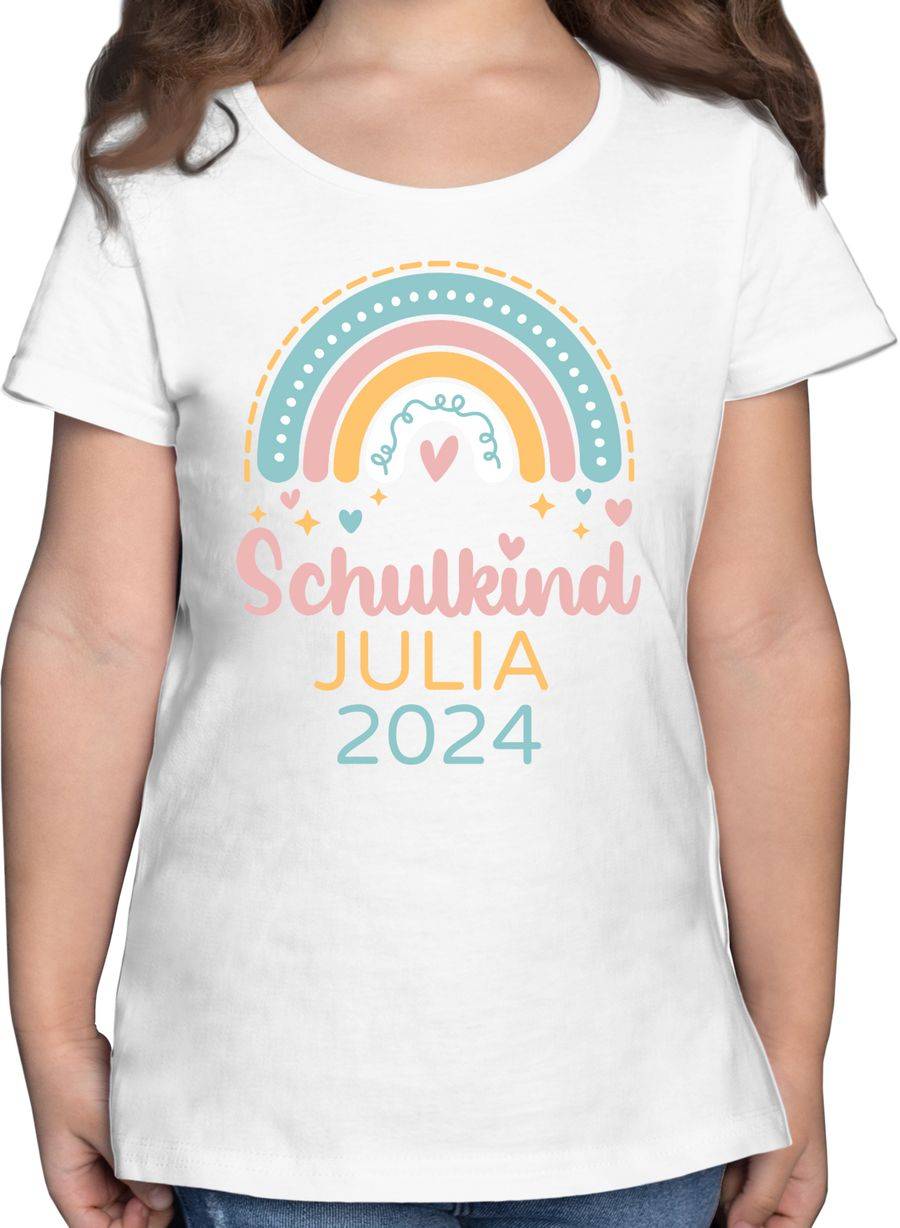 Shirtracer Schulkind 2024 Regenbogen Shirts & Mehr Shirtracer