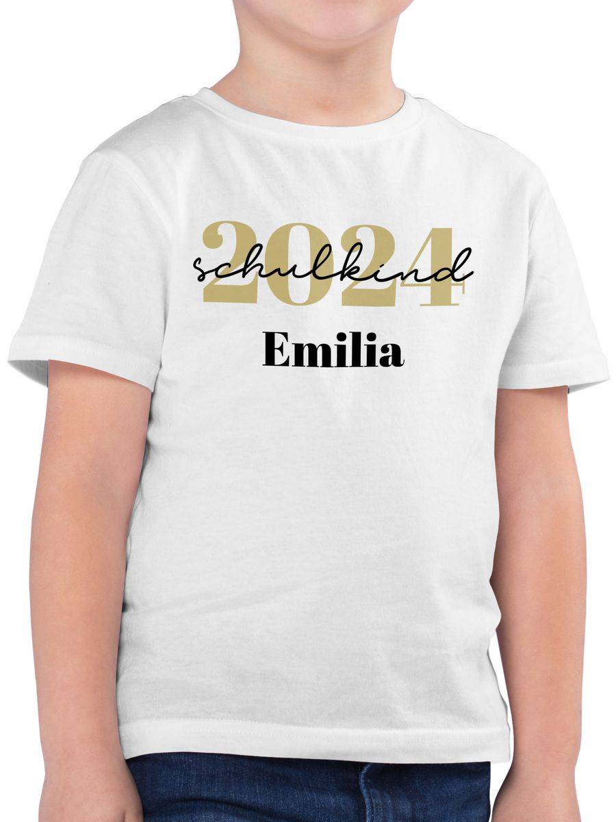 Shirtracer Schulkind 2024 - Schreibschrift: Tshirt Gym Bag Shirtracer