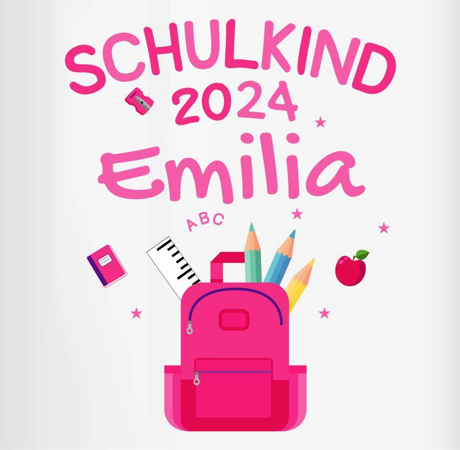 Shirtracer Schulkind 2024: T-Shirt Gym Bag Shirtracer