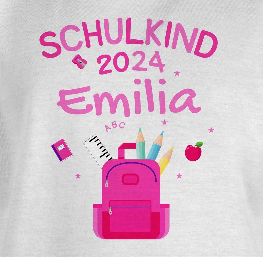 Shirtracer Schulkind 2024: T-Shirt Gym Bag Shirtracer