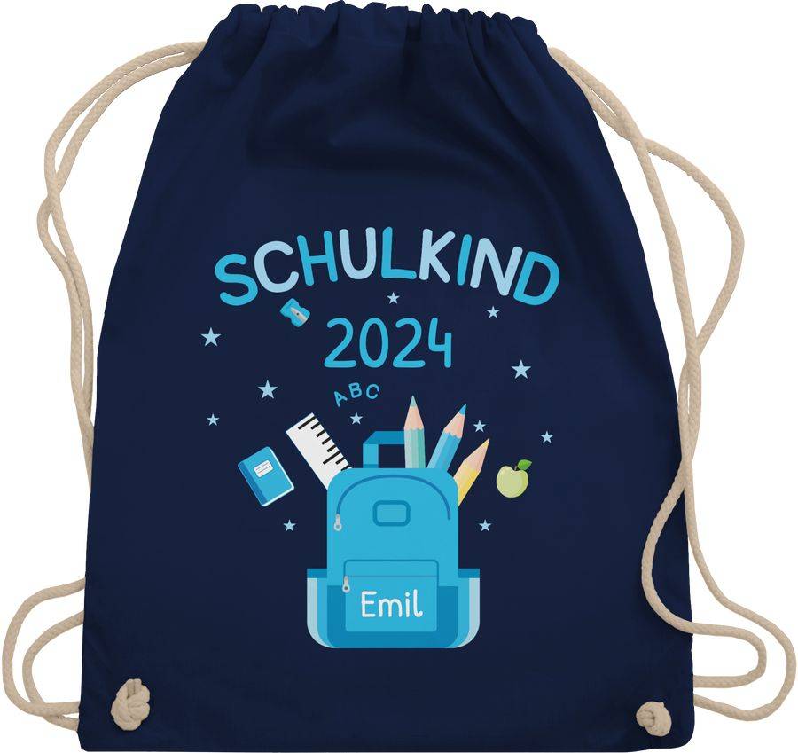 Shirtracer Schulkind 2024: T-Shirt Rucksack Shirtracer