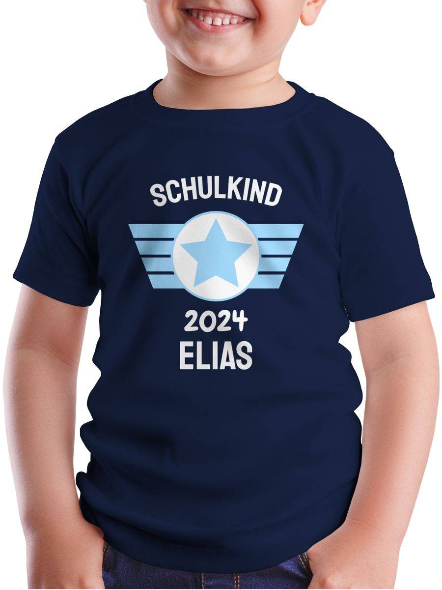 Shirtracer Schulkind 2024: Tshirt Turnbeutel Shirtracer