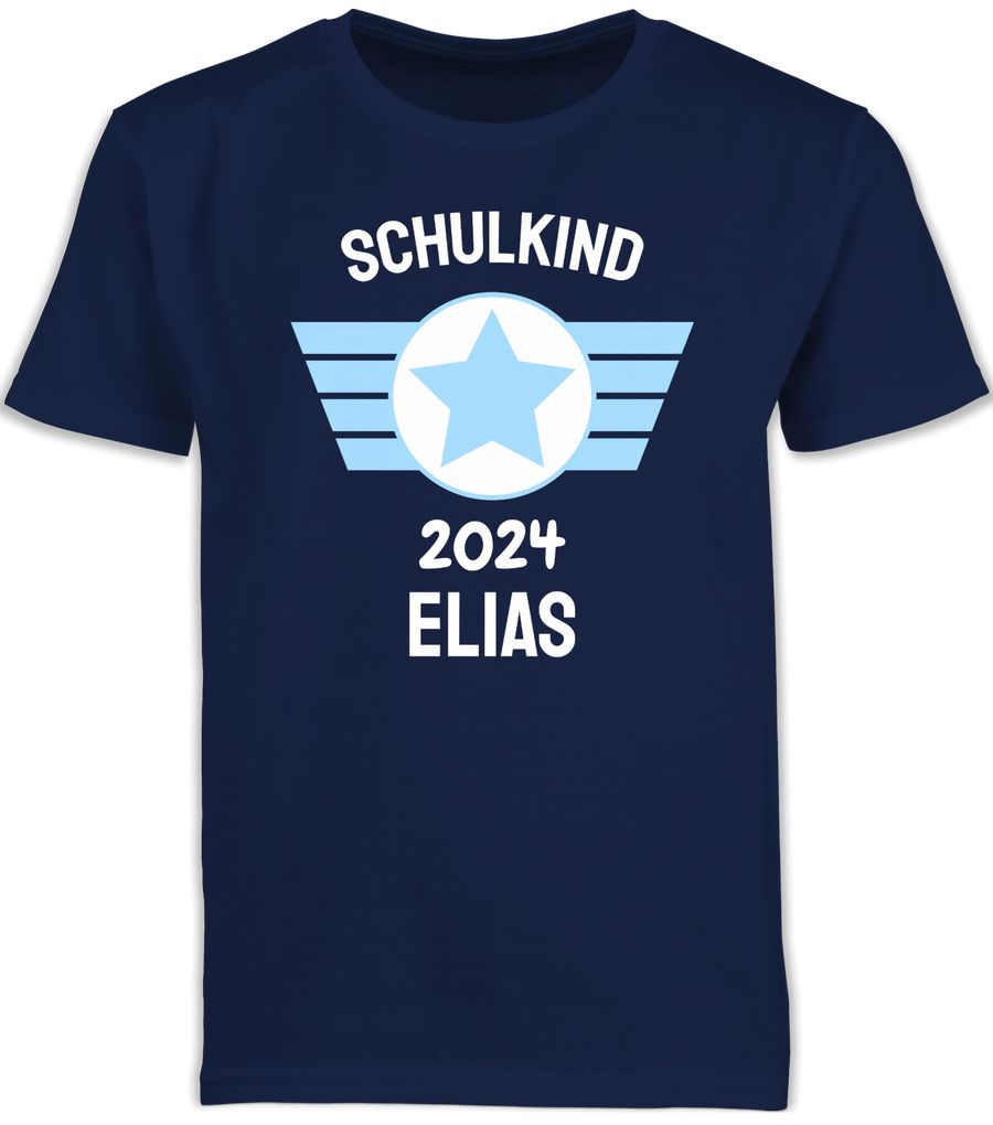 Shirtracer Schulkind 2024: Tshirt Turnbeutel Shirtracer