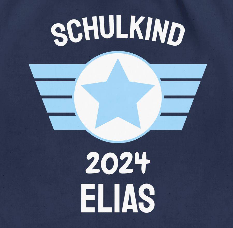 Shirtracer Schulkind 2024: Tshirt Turnbeutel Shirtracer