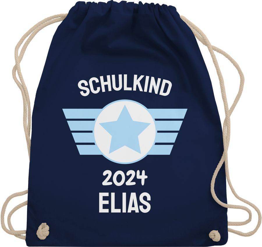 Shirtracer Schulkind 2024: Tshirt Turnbeutel Shirtracer