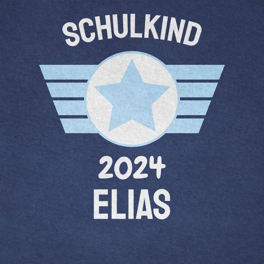 Shirtracer Schulkind 2024: Tshirt Turnbeutel Shirtracer