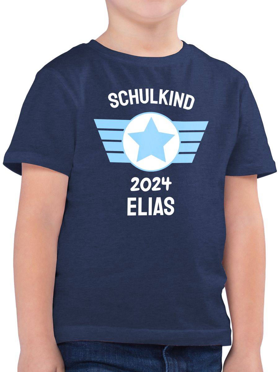Shirtracer Schulkind 2024: Tshirt Turnbeutel Shirtracer