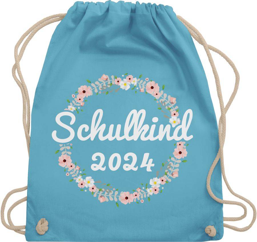 Shirtracer Schulkind 2024: Tshirt Turnbeutel Shirtracer