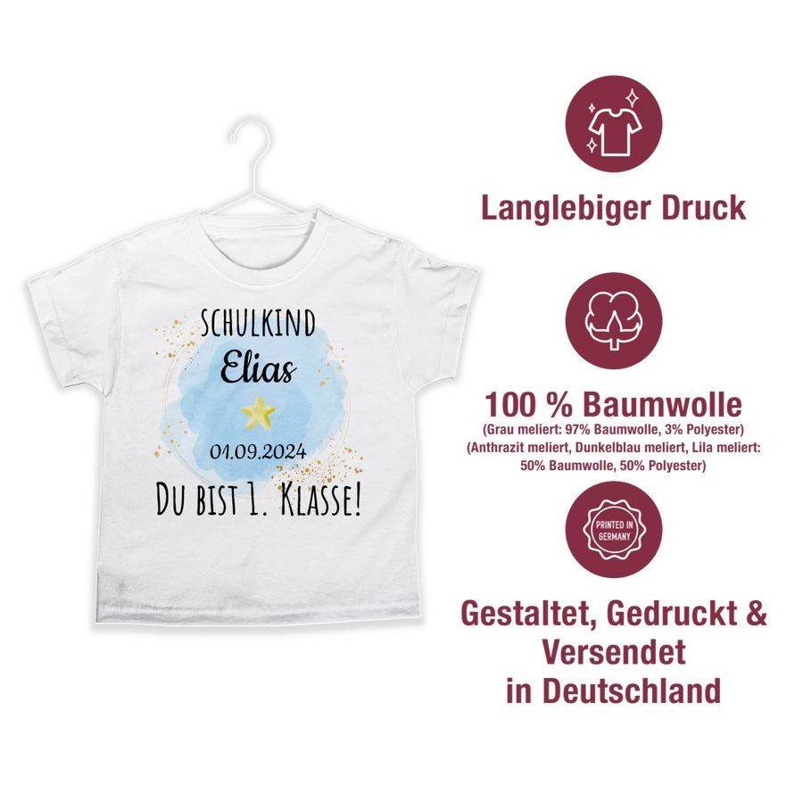 Shirtracer Schulkind - Du Bist Erste Klasse Shirts & Mehr Shirtracer