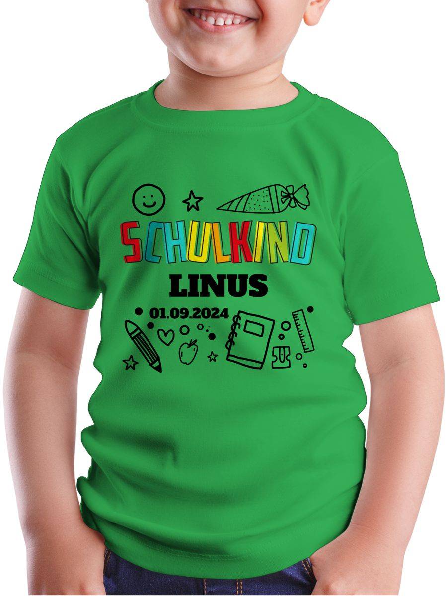 Shirtracer Schulkind Scribble: Tshirt Gym Bag Shirtracer