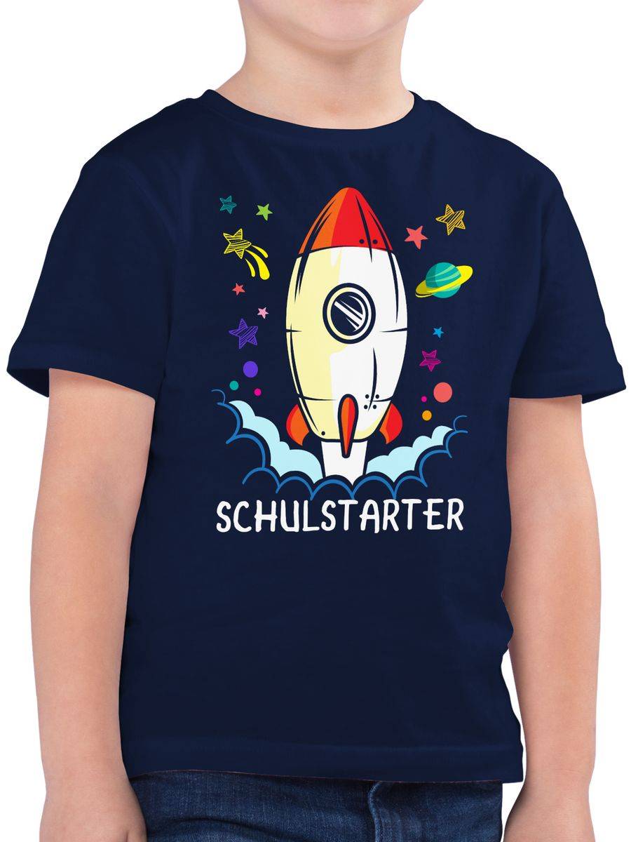 Shirtracer Schulstarter Rakete - bunt Shirts & Mehr Shirtracer