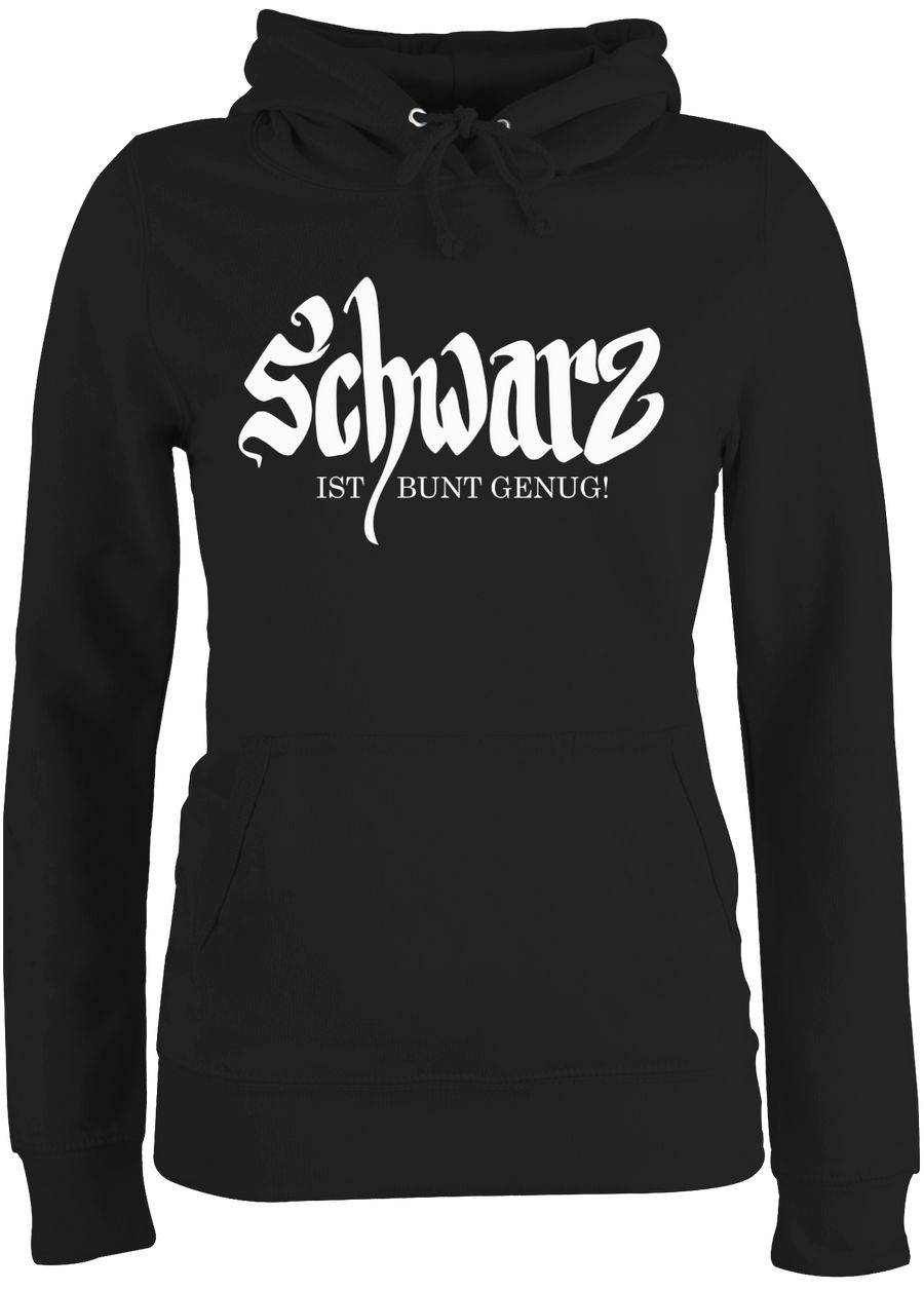 Shirtracer Schwarz ist bunt genug Shirts & Mehr Shirtracer