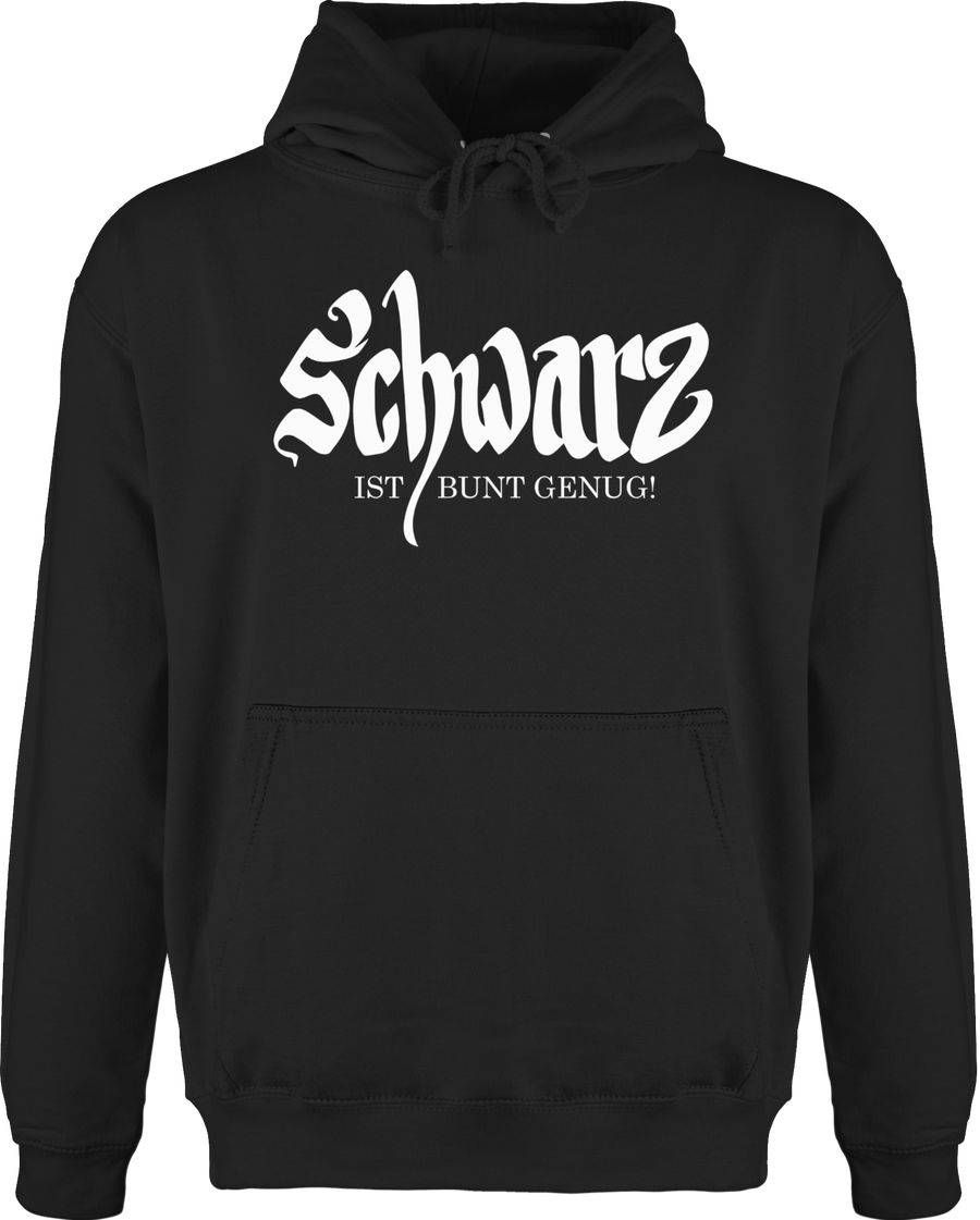 Shirtracer Schwarz ist bunt genug Shirts & Mehr Shirtracer