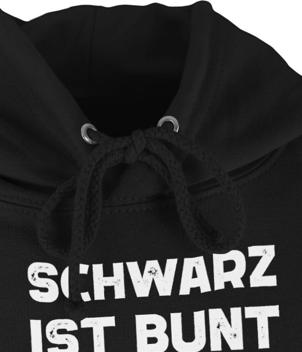 Shirtracer Schwarz Ist Bunt Genug Weiß: T-Shirt Turnbeutel Shirtracer