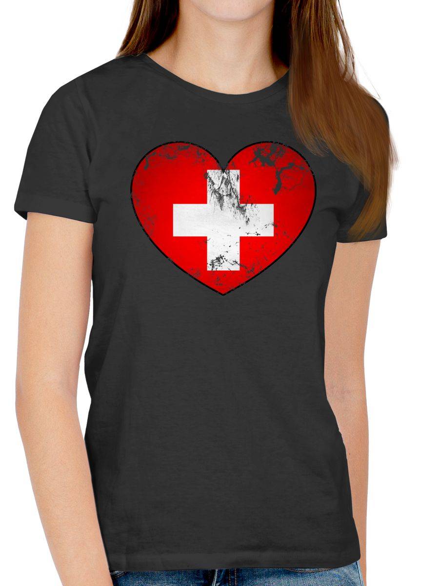 Shirtracer Schweiz Vintage Herz Shirts & Mehr Shirtracer
