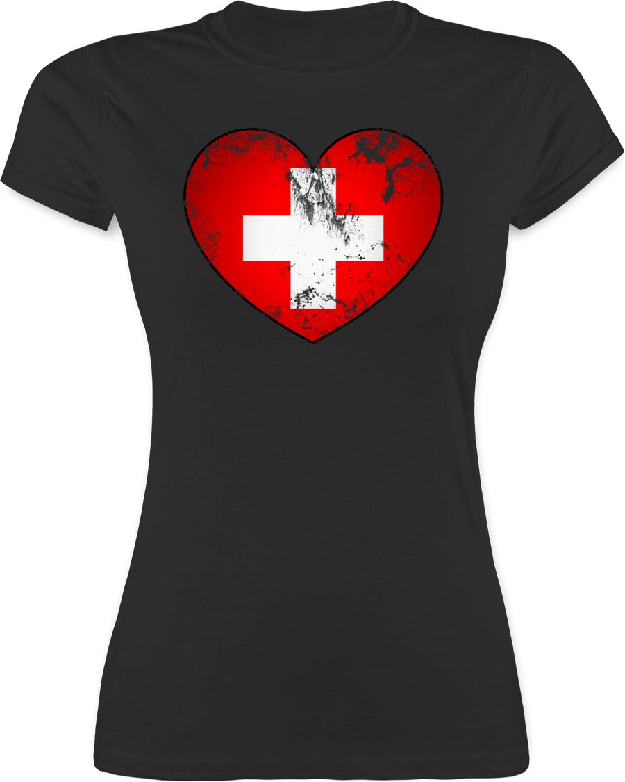 Shirtracer Schweiz Vintage Herz Shirts & Mehr Shirtracer
