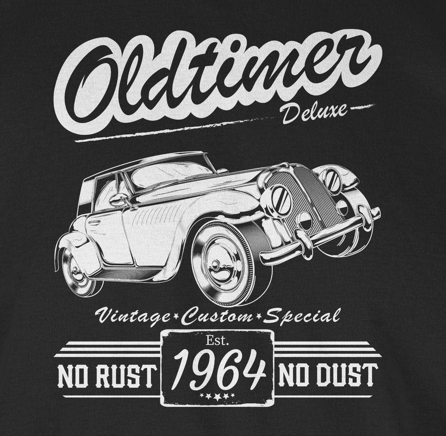 Shirtracer Sechzig Oldtimer Baujahr 1964 Shirts & Mehr Shirtracer
