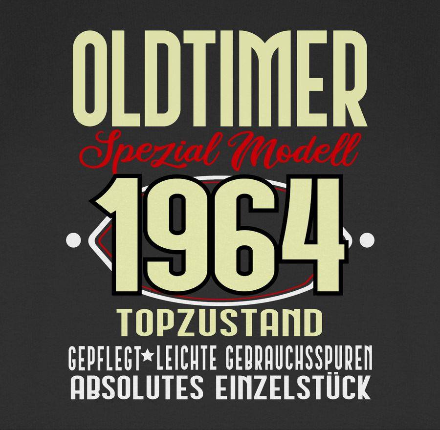 Shirtracer Sechzigster I Oldtimer Spezial Modell 1964 Shirts & Mehr Shirtracer