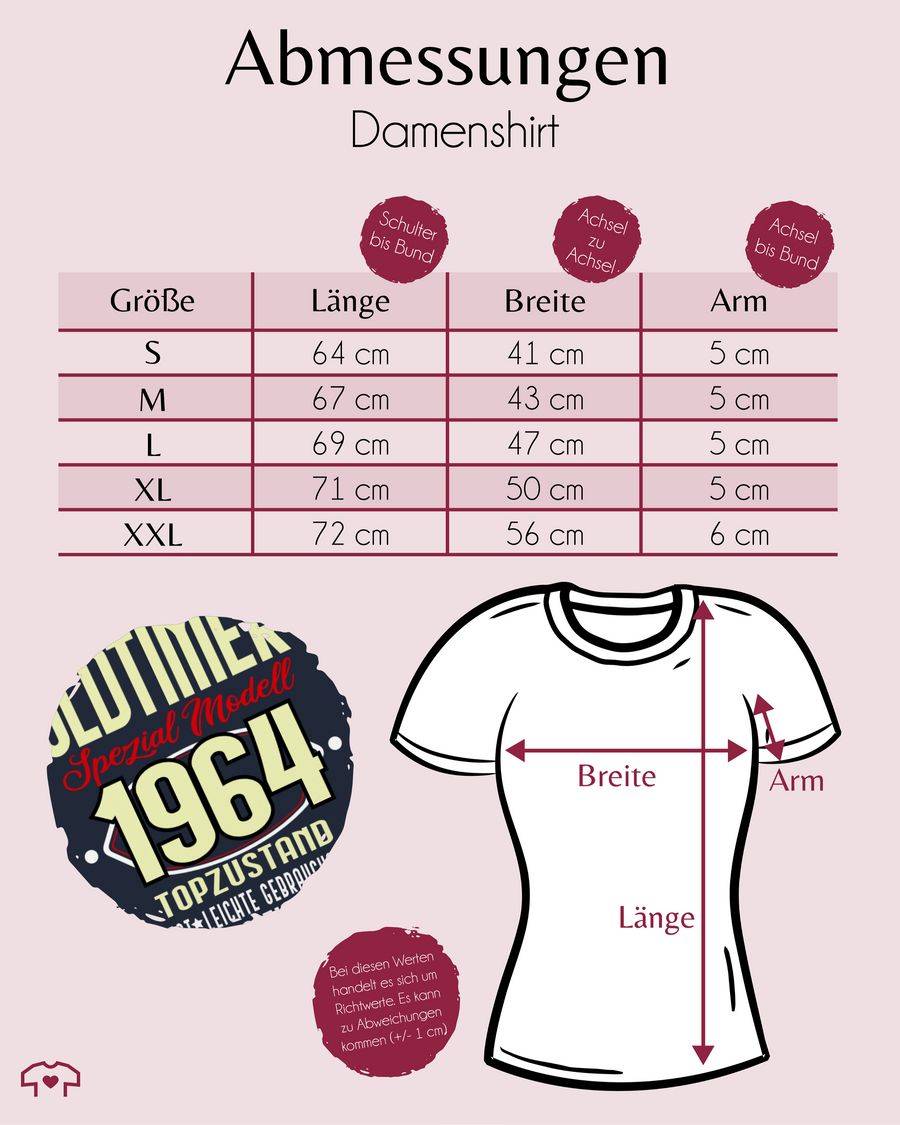 Shirtracer Sechzigster I Oldtimer Spezial Modell 1964 Shirts & Mehr Shirtracer