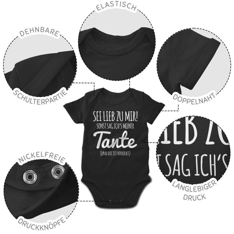 Shirtracer Sei Lieb Zu Mir Sonst Sag Ichs Meiner Tante Shirts & Mehr Shirtracer