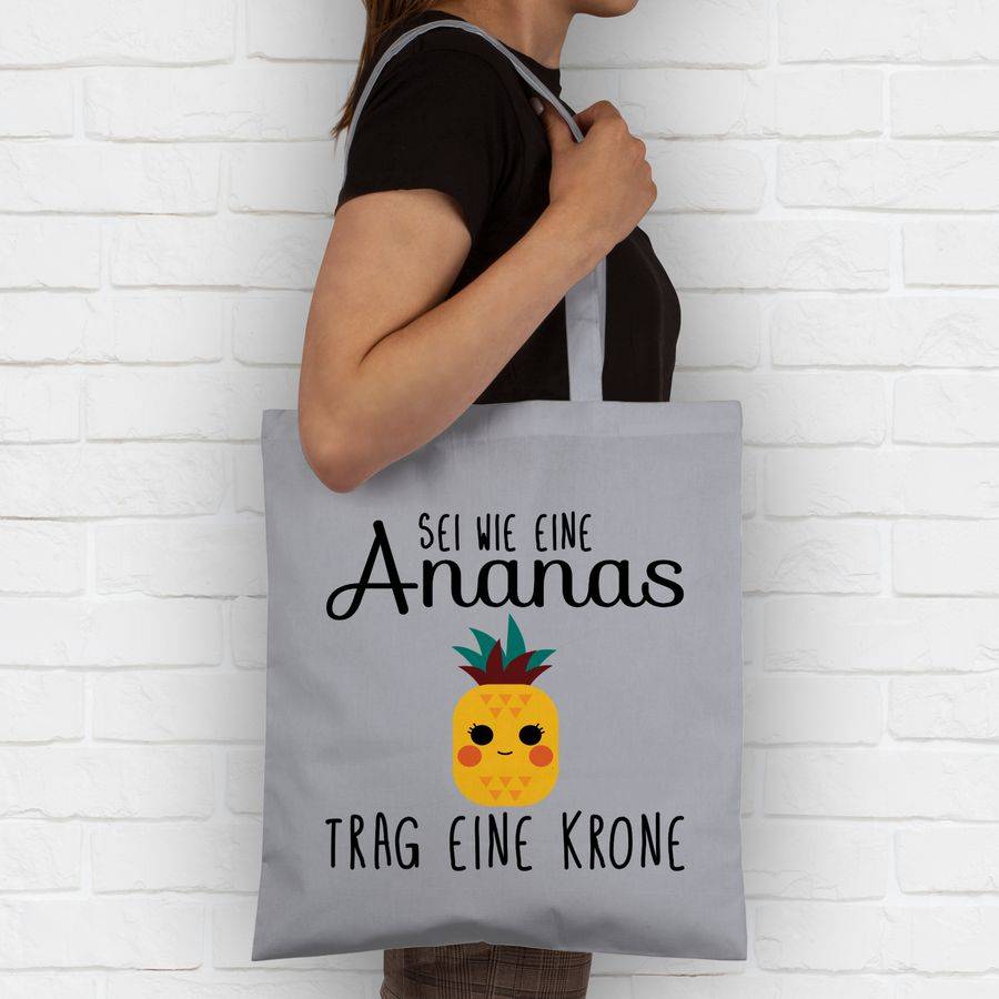 Shirtracer Sei Wie Eine Ananas: Tshirt Rucksack Shirtracer