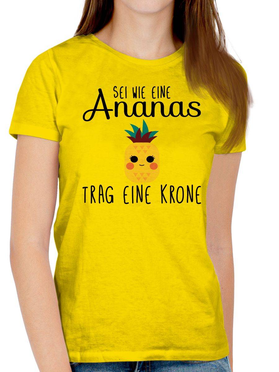 Shirtracer Sei Wie Eine Ananas: Tshirt Rucksack Shirtracer