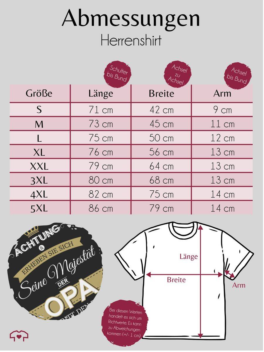 Shirtracer Seine Majestät Der Opa Shirts & Mehr Shirtracer